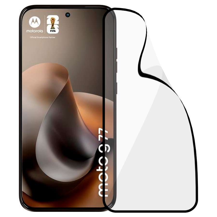 Vidrio Templado Completo Irrompible para Motorola Moto G77