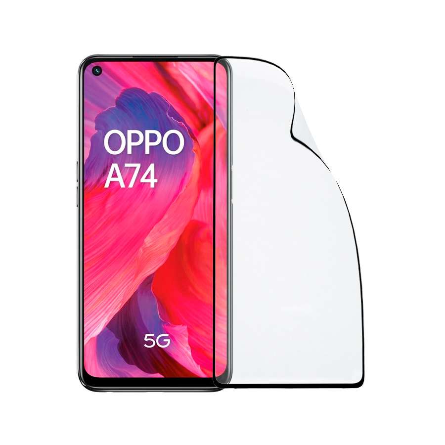 Vidrio Templado Completo Irrompible para Oppo A54 4G