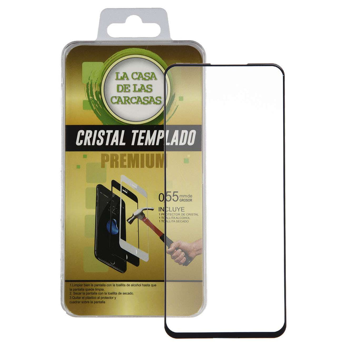 Vidrio Templado Completo para Oppo A72