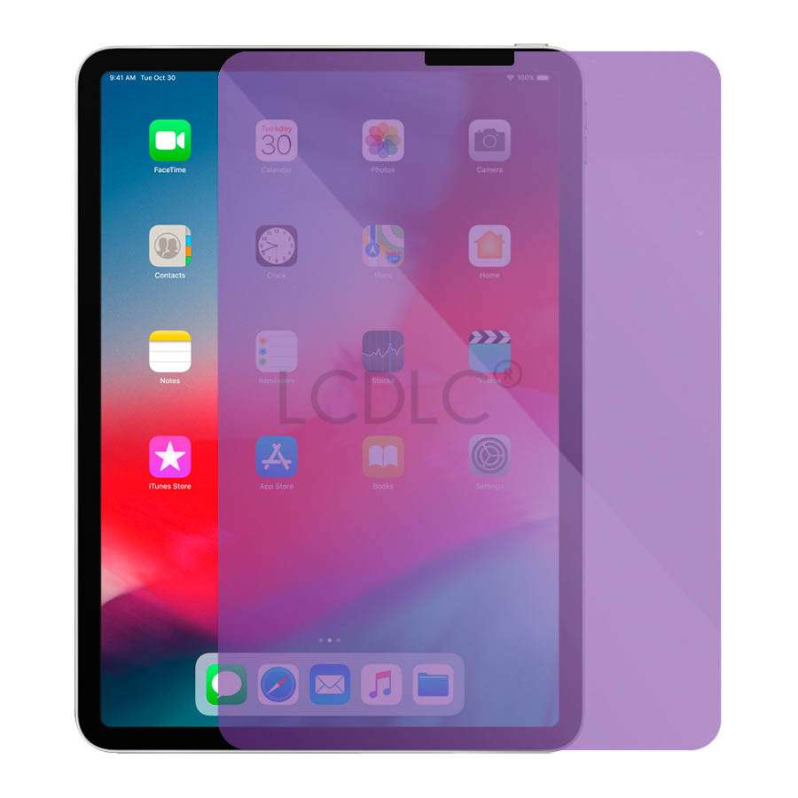 Vidrio Templado Completo Anti Blue-Ray para iPad 11 2020