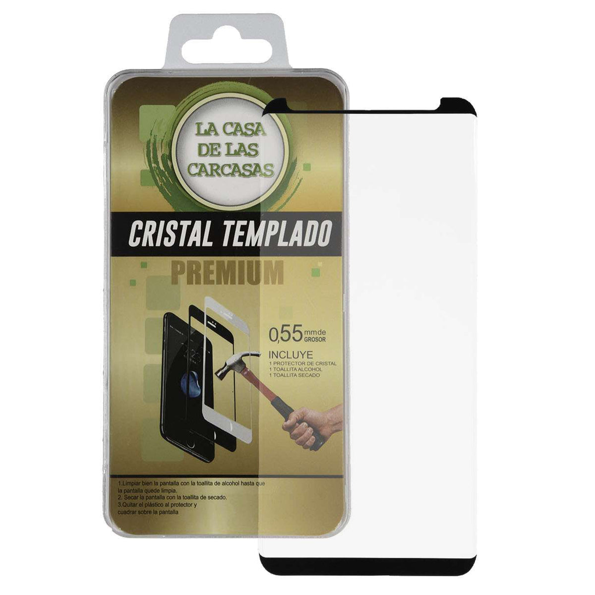 Vidrio Templado Completo para Samsung Galaxy Note8