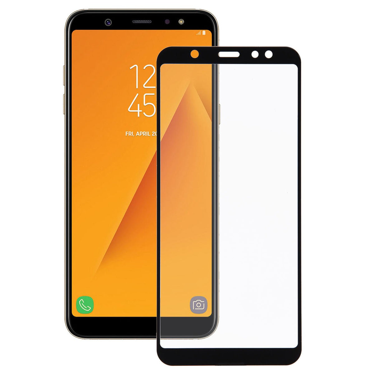 Vidrio Templado Completo para Samsung Galaxy A6 Plus 2018