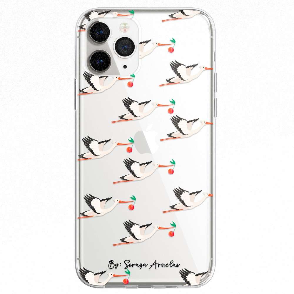 Funda Diseño Soraya Arnelas - Patrón Cigueñas