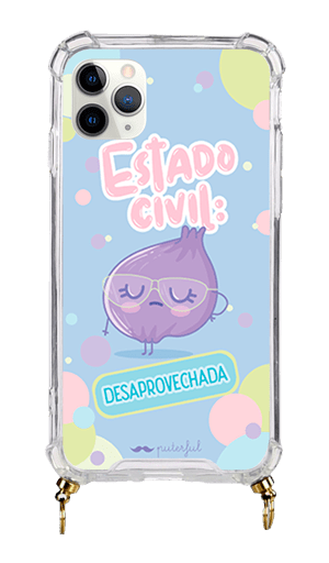 Funda Celular Silicona Colgante Diseño Puterful - Estado Civil: Desaprovechada