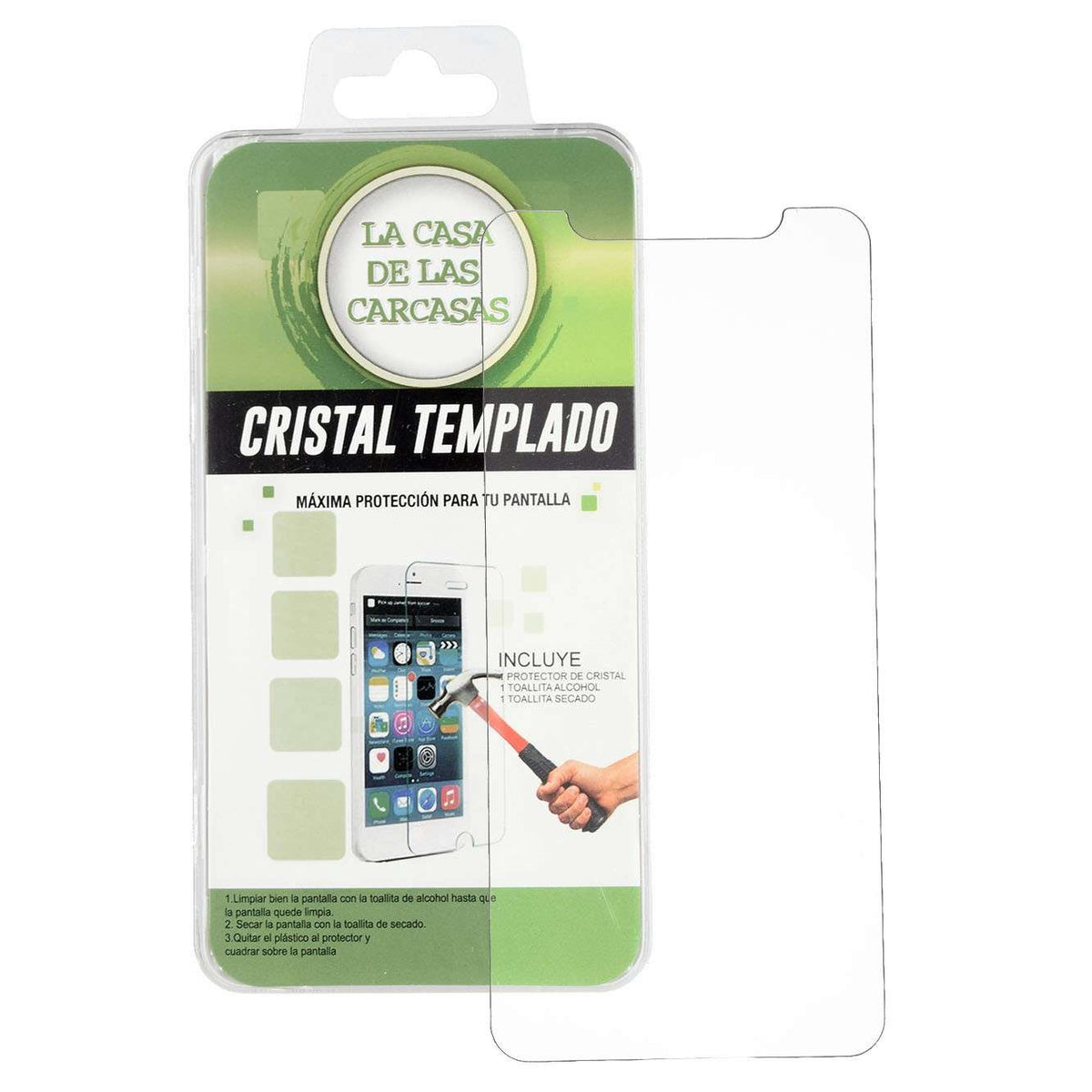 Vidrio Templado Transparente para iPhone 11