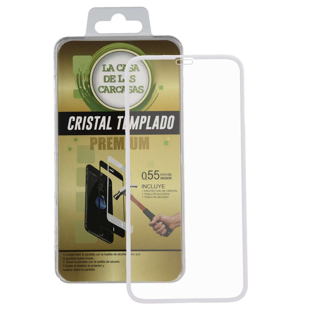 Vidrio Templado Completo para iPhone 11