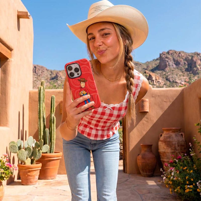 Funda Tough Toy Story Red vista trasera protección
