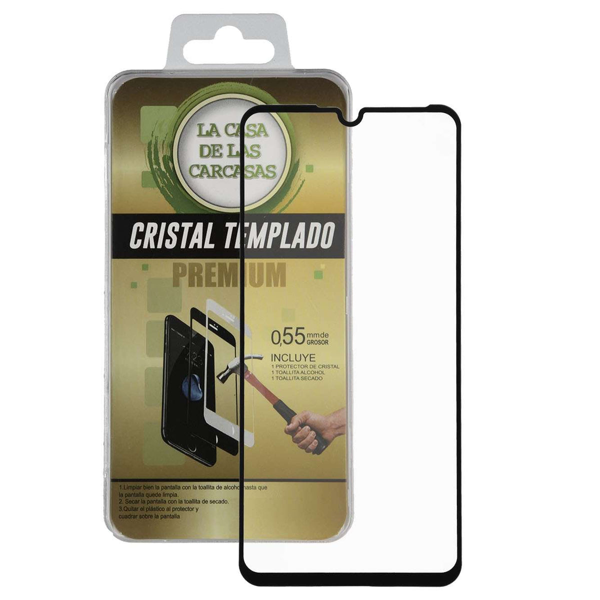 Vidrio Templado Completo para Huawei P30 Lite