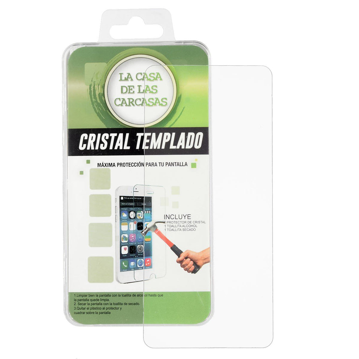 Vidrio Templado Transparente para Samsung Galaxy S10e
