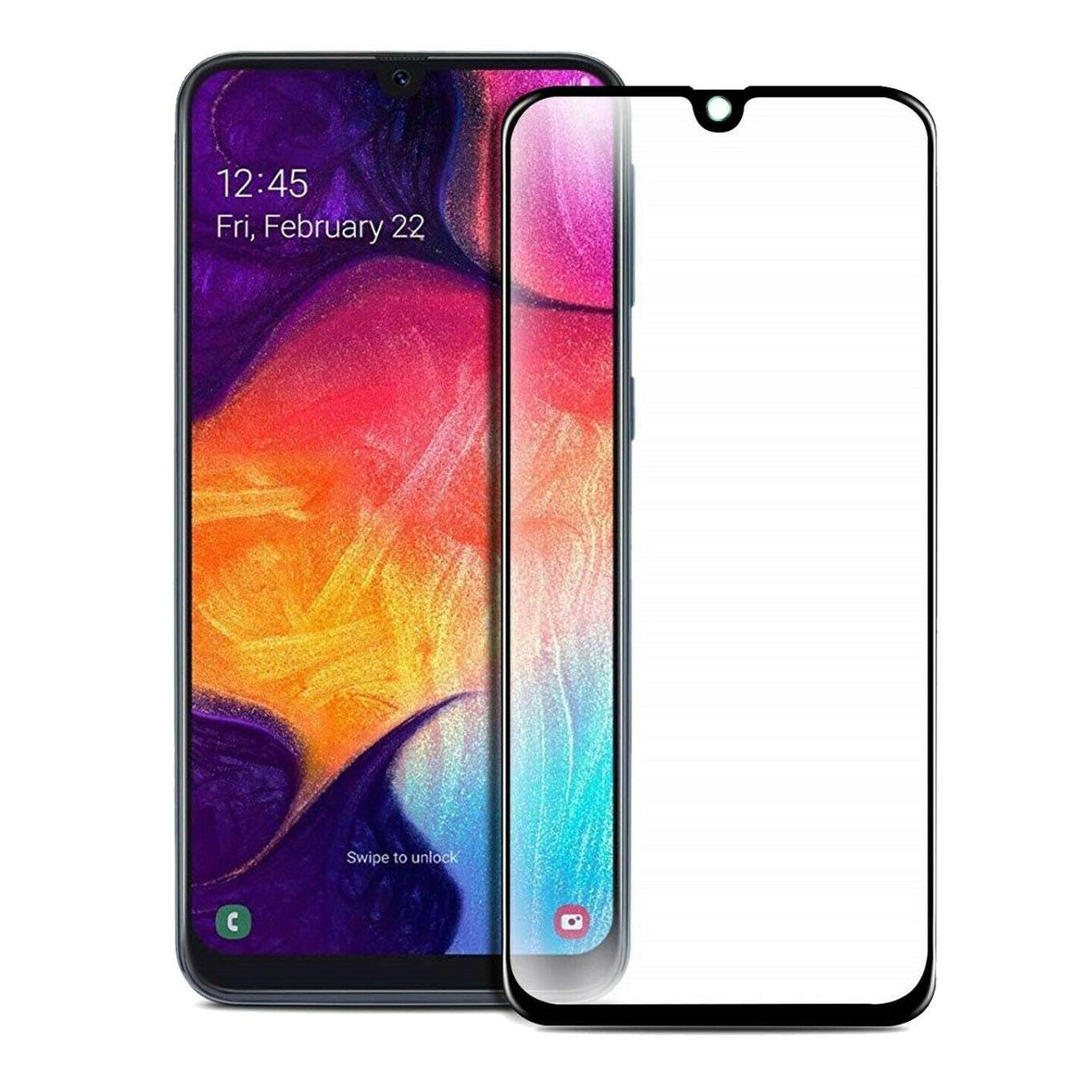 Vidrio Templado Completo para Samsung Galaxy A70