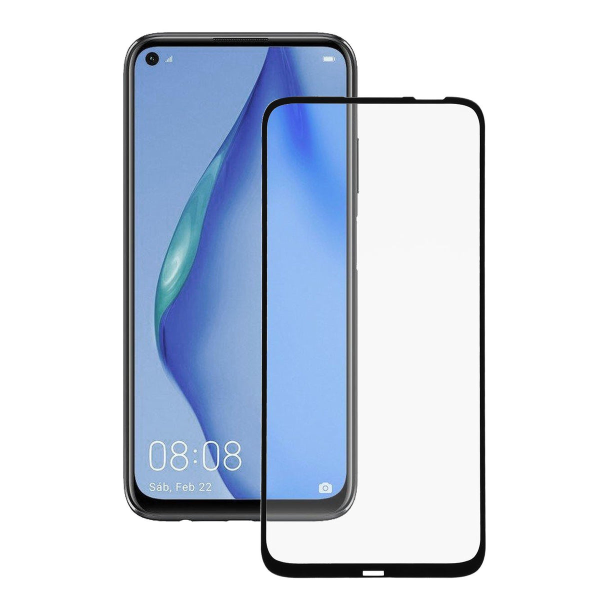 Vidrio Templado Completo para Huawei P40 Lite