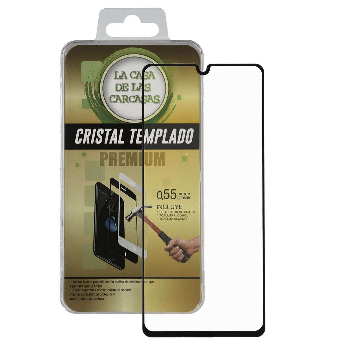 Vidrio Templado Completo para Samsung Galaxy A41