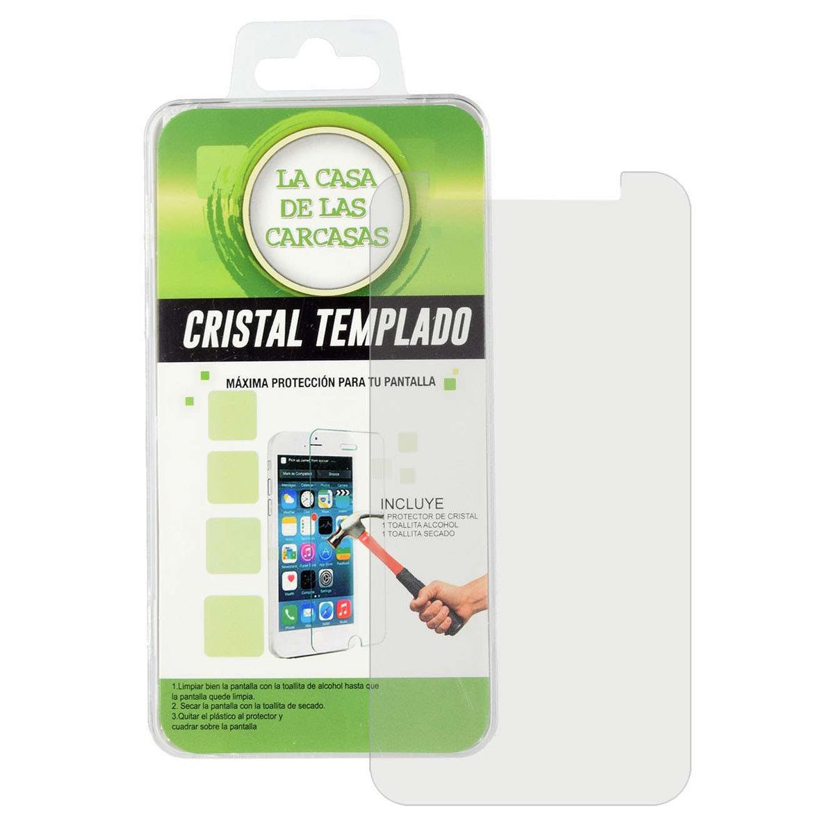 Vidrio Templado Transparente para iPhone 12 Pro Max