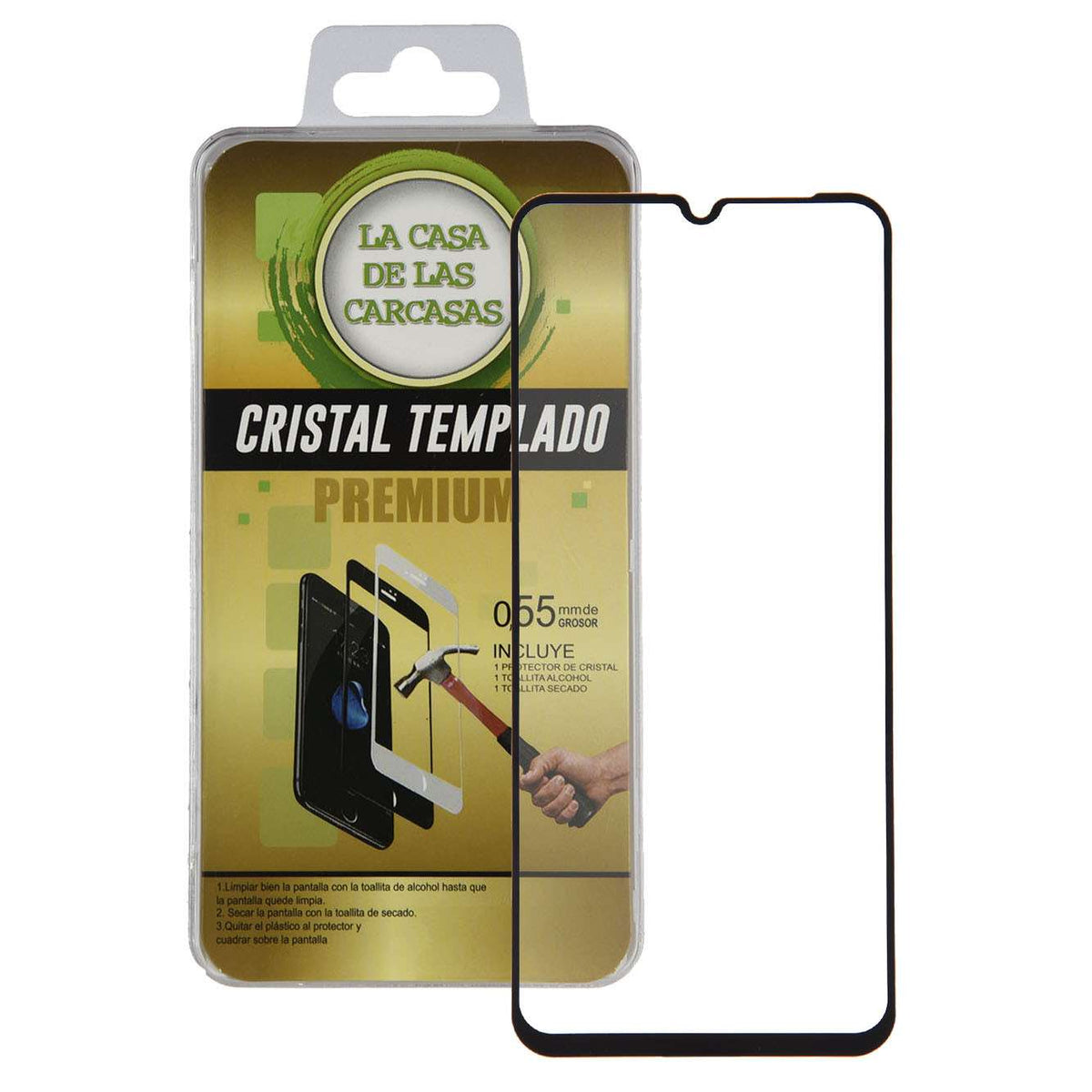 Vidrio Templado Completo para Samsung Galaxy A42 5G