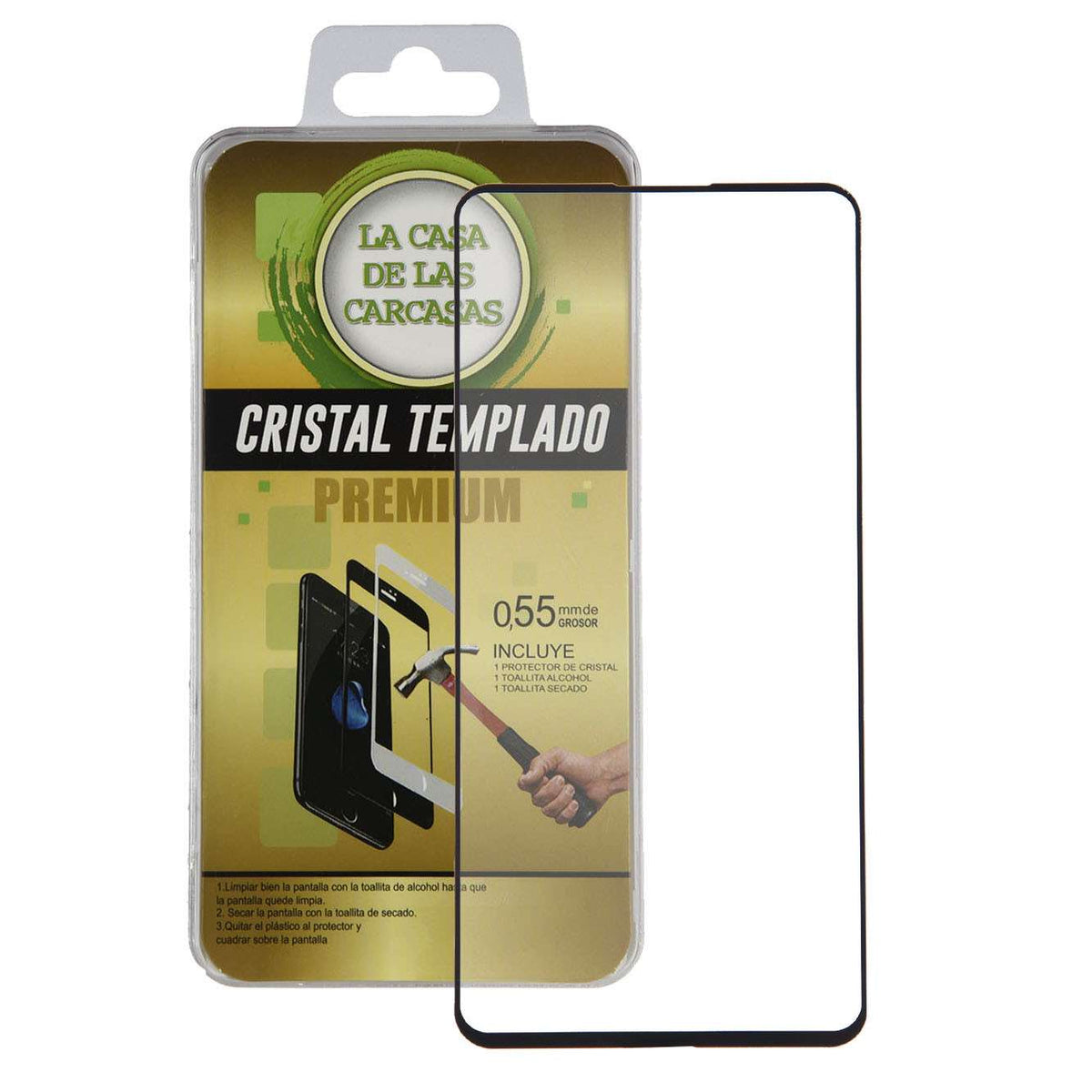 Vidrio Templado Completo para Huawei P Smart 2021