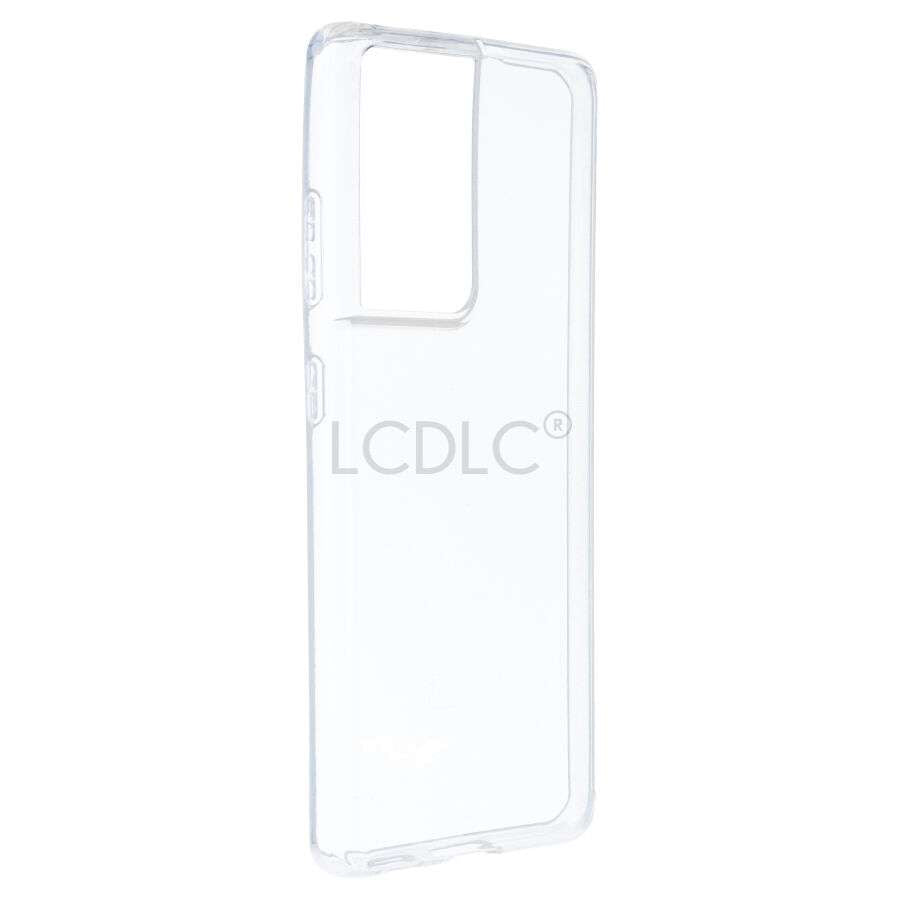 Funda Silicona Transparente para Samsung Galaxy S21 Ultra