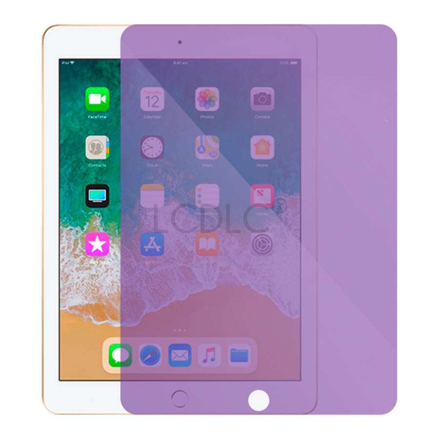 Vidrio Templado Completo Anti Blue-Ray para iPad 5 New