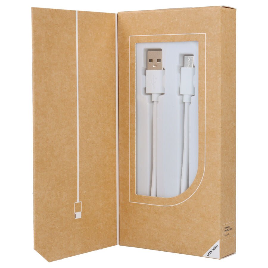 Cable de Carga Rápida de 2 metros - Cable Tipo USB a Tipo C