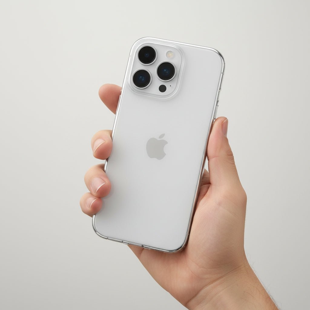 Funda Silicona Transparente para iPhone 13 Pro