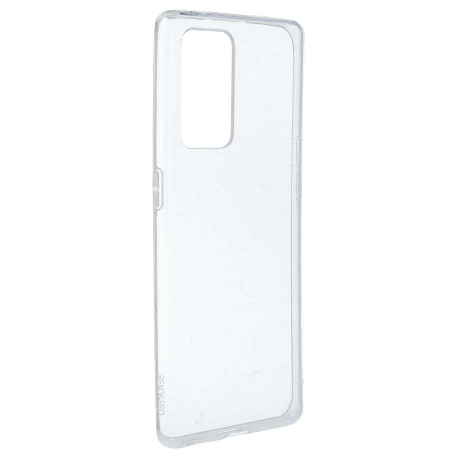 Funda Silicona Transparente para Oppo Reno6 Pro