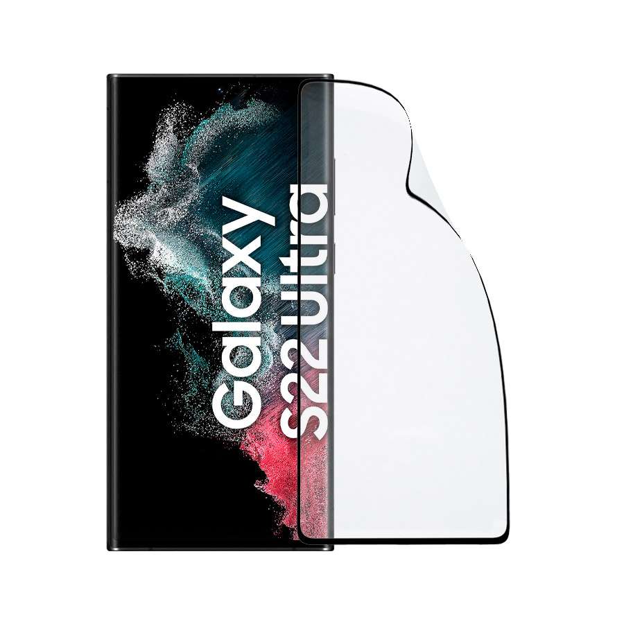 Vidrio Templado Completo Irrompible para Samsung Galaxy S22 Ultra