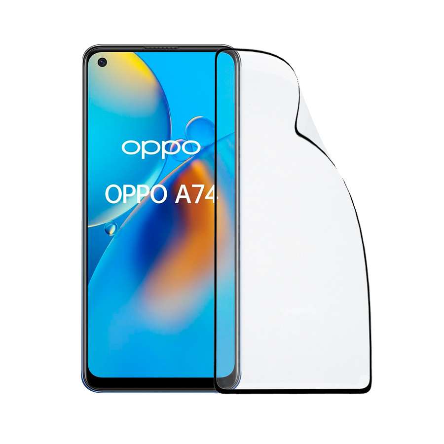 Vidrio Templado Completo Irrompible para Oppo Reno8 Lite 5G