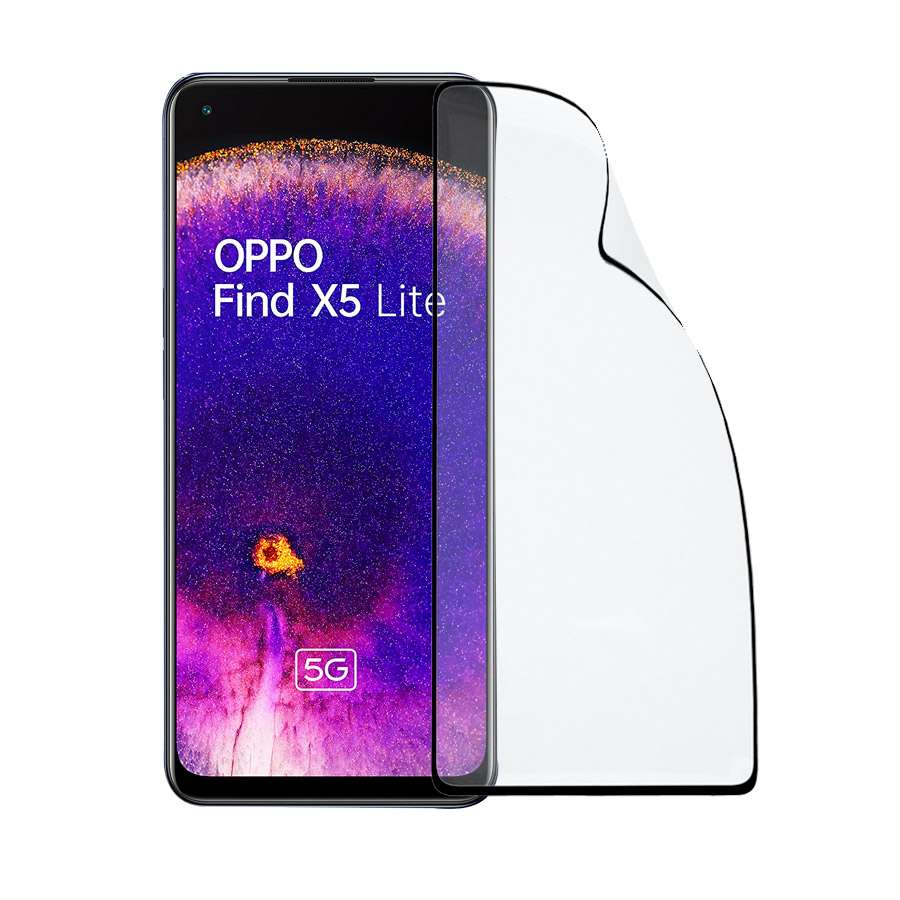 Vidrio Templado Completo Irrompible para Oppo Find X5 Lite