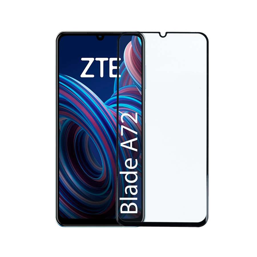 Vidrio Templado Completo para ZTE Blade A72