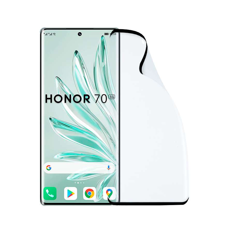 Vidrio Templado Completo Irrompible para Huawei Honor 70