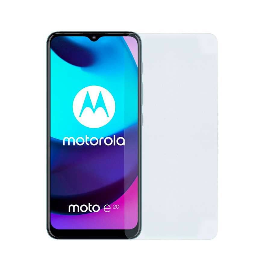 Vidrio Templado Completo para Motorola Moto E20