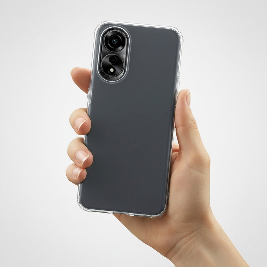 Funda Silicona Transparente para Oppo A17