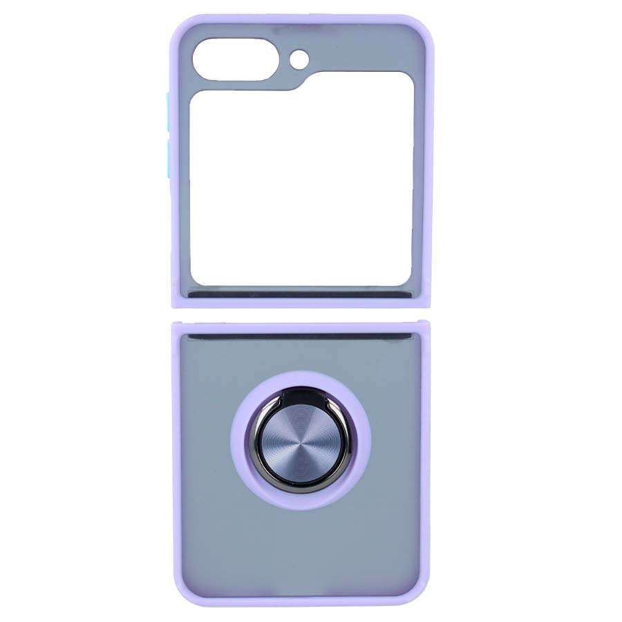 Funda Acrílica con Anillo para Samsung Galaxy Z Flip 5