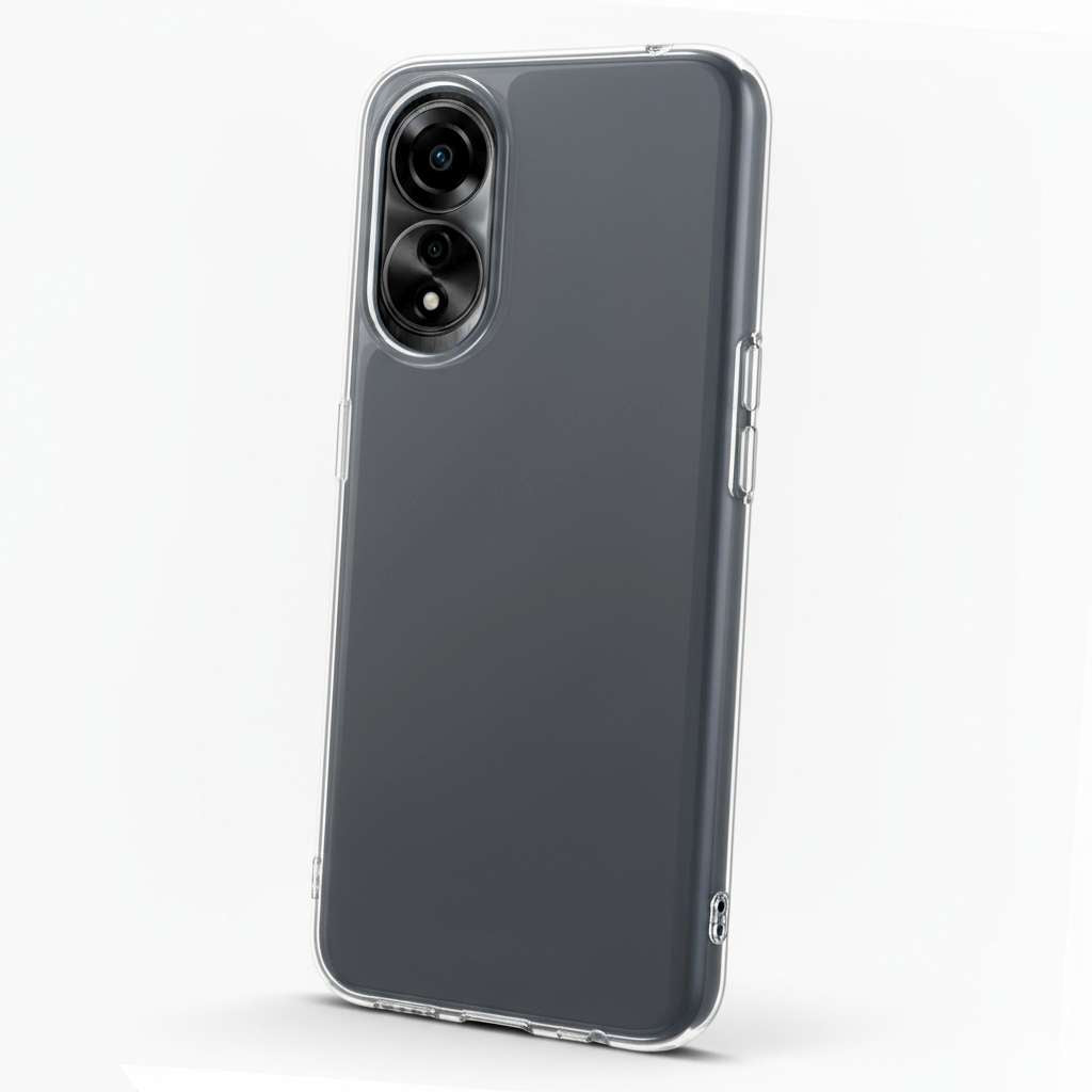 Funda Silicona Transparente para Oppo A98 5G