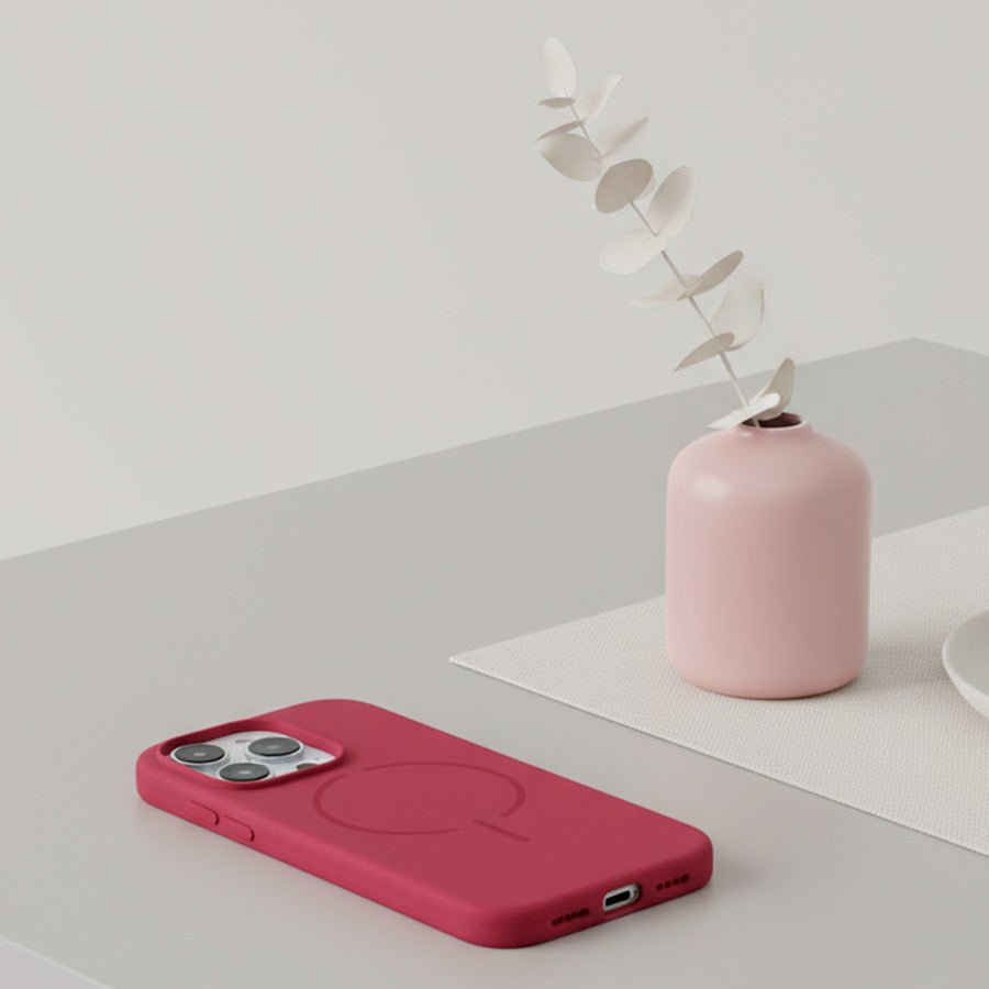 Funda Ultra Suave compatible con Magsafe para iPhone 15 Pro
