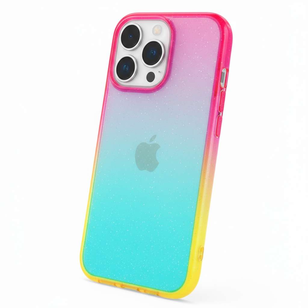 Funda Galaxy Iridiscente para iPhone 15 Pro Max
