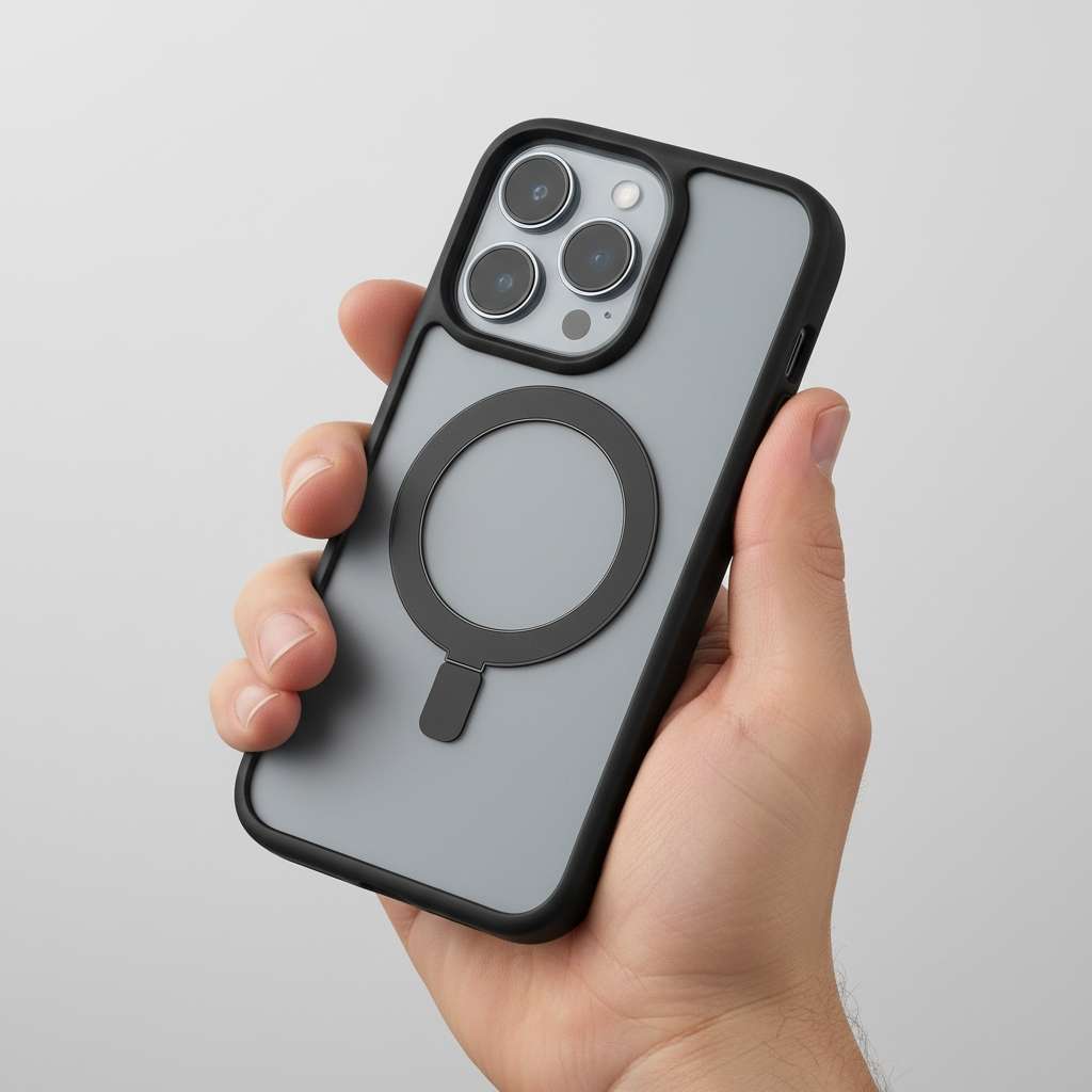 Funda Ring Compatible con Magsafe para iPhone 15 Pro