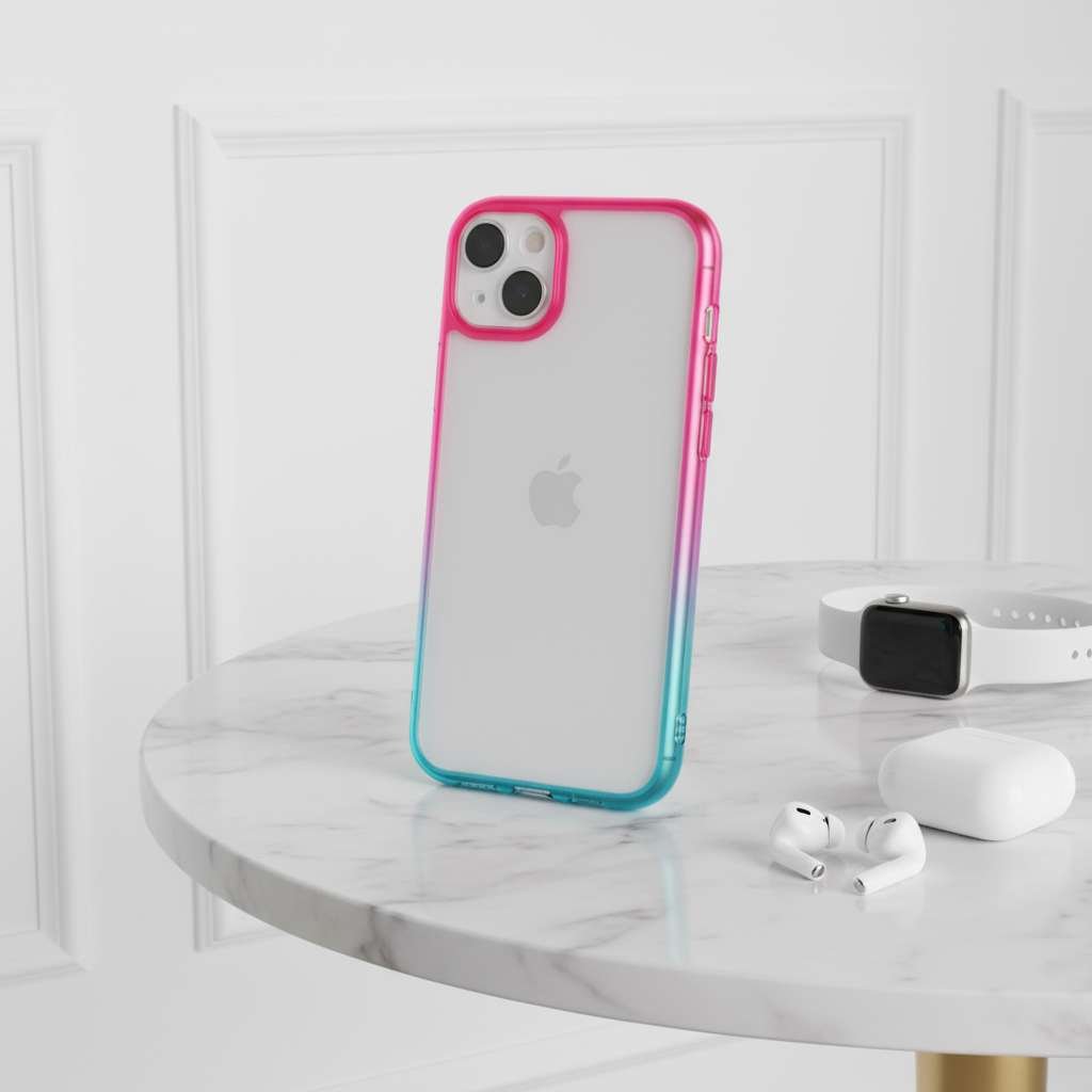 Funda Bumper Reforzada Degradada para iPhone 14