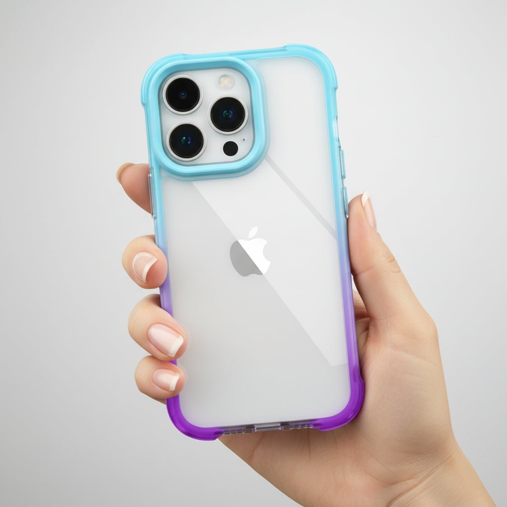 Funda Bumper Reforzada Degradada para iPhone 13 Pro Max