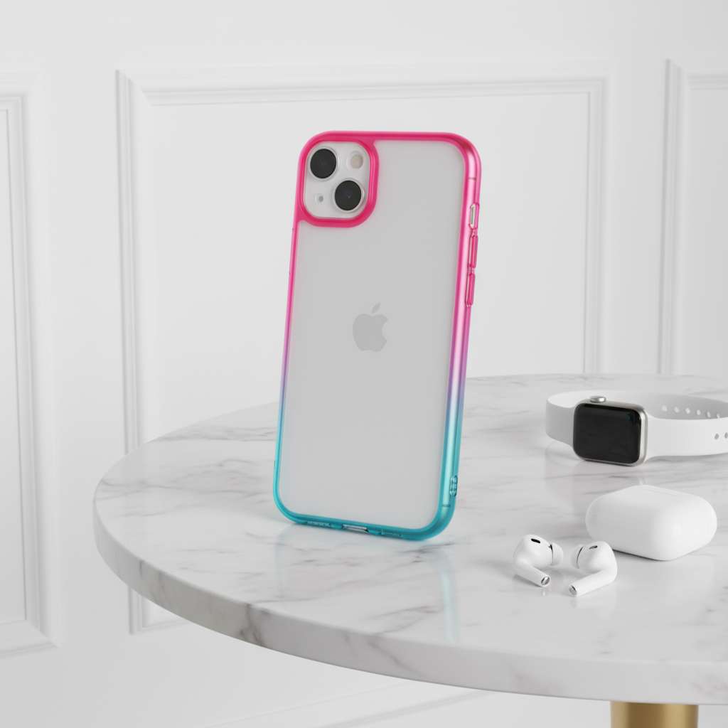 Funda Bumper Reforzada Degradada para iPhone 14 Plus