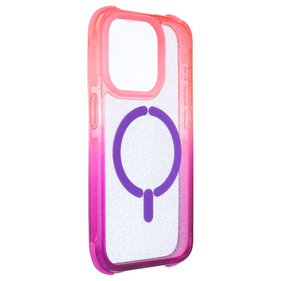 Funda Bumper Reforzada Degradada compatible con MagSafe para iPhone 15 Pro