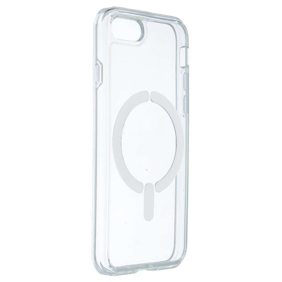 Funda Transparente Logo Compatible con Magsafe para iPhone 8
