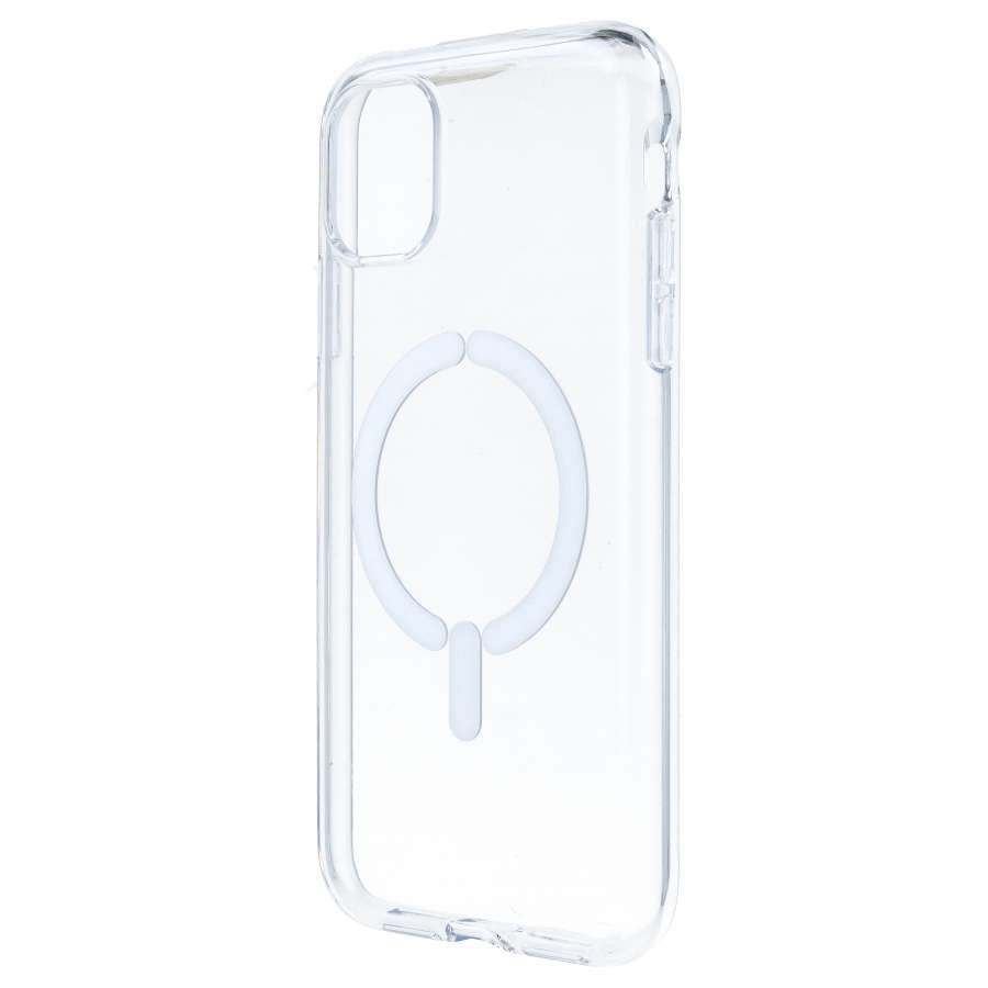 Funda Transparente Antiyellow Compatible con MagSafe para iPhone 11