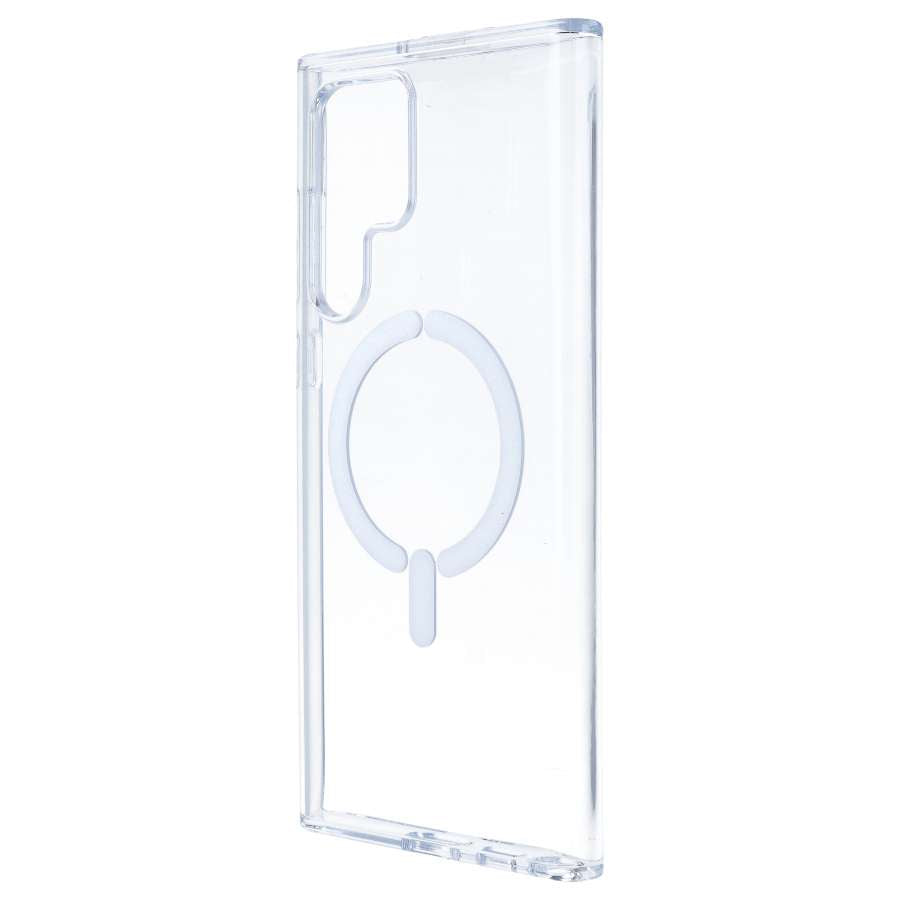 Funda Transparente Antiyellow Compatible con MagSafe para Samsung Galaxy S23 Ultra