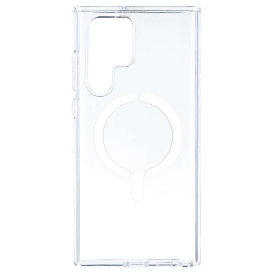 Funda Transparente Antiyellow Compatible con MagSafe para Samsung Galaxy S22 Ultra
