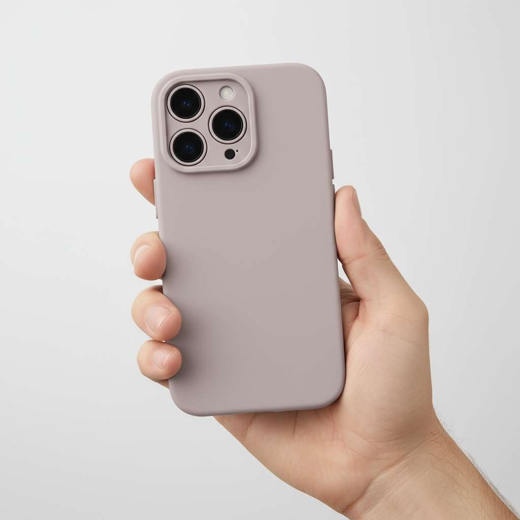 Funda Ultra suave con Cubre cámara para iPhone 16 Pro