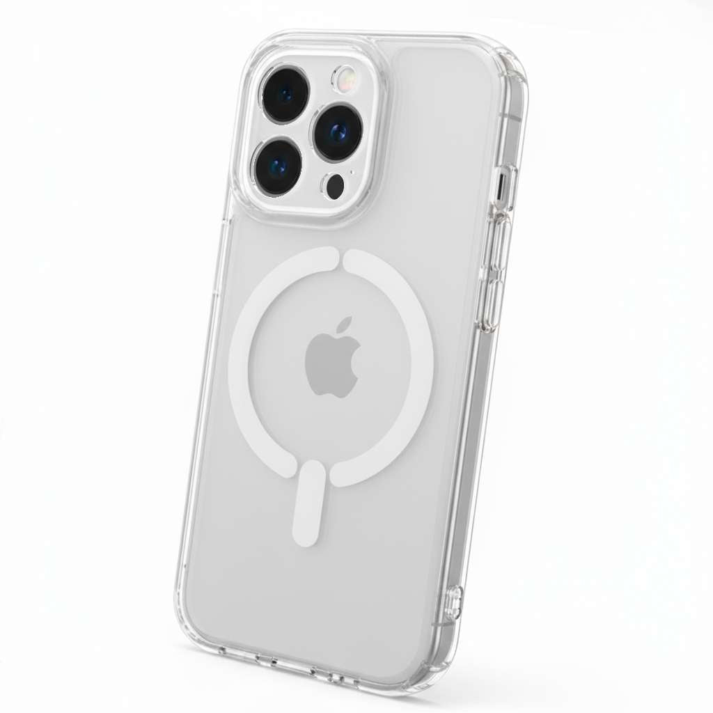 Funda Reforzada Antiyellow Compatible con MagSafe para iPhone 13 Pro Max