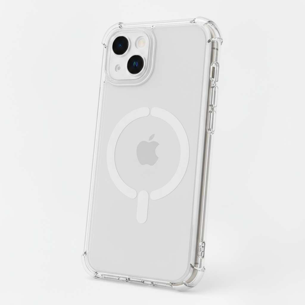 Funda Reforzada Antiyellow Compatible con MagSafe para iPhone 15 Plus