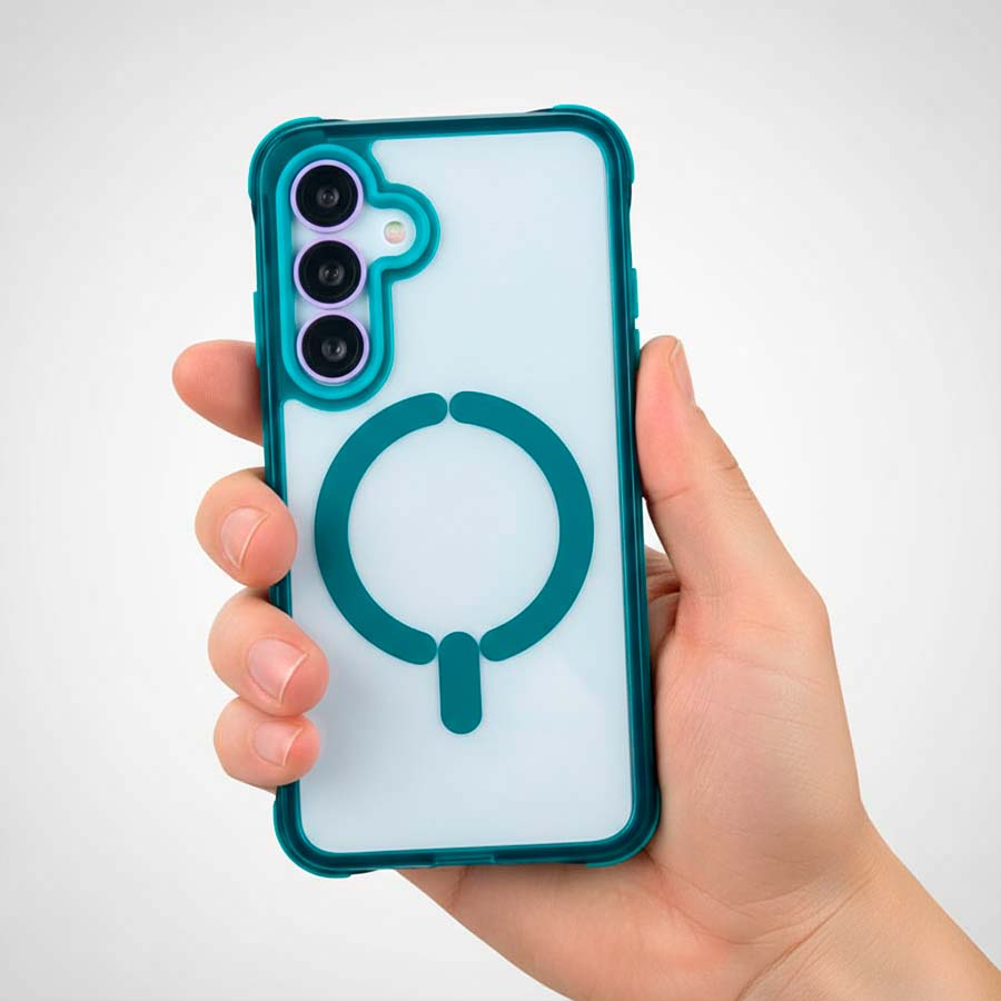 Funda Bumper Compatible con Magsafe para Samsung Galaxy S25