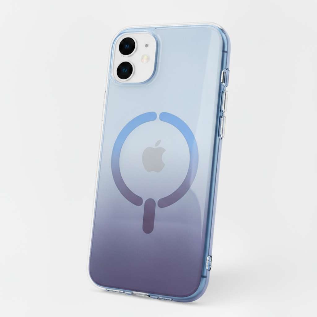 Funda Antiyellow Degradada Compatible con Magsafe para iPhone 12