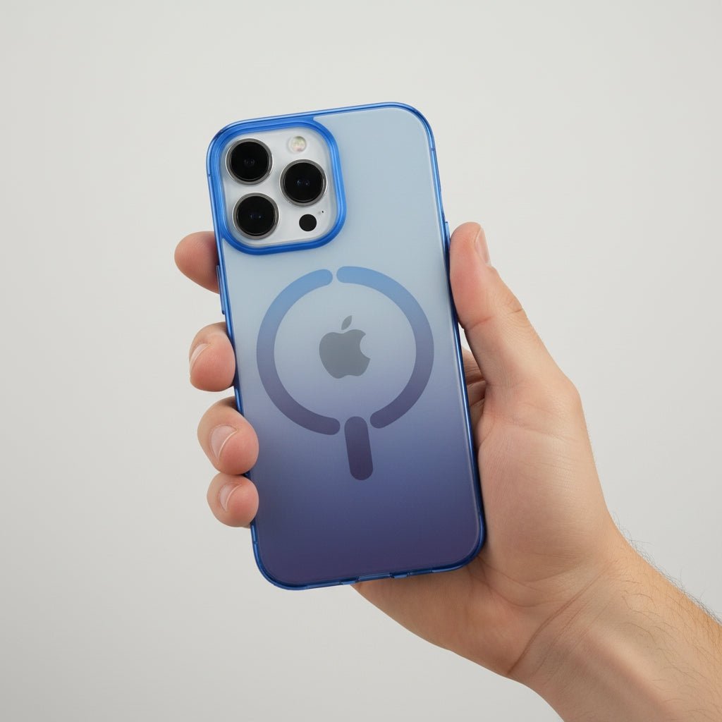 Funda Antiyellow Degradada Compatible con Magsafe para iPhone 15 Pro Max